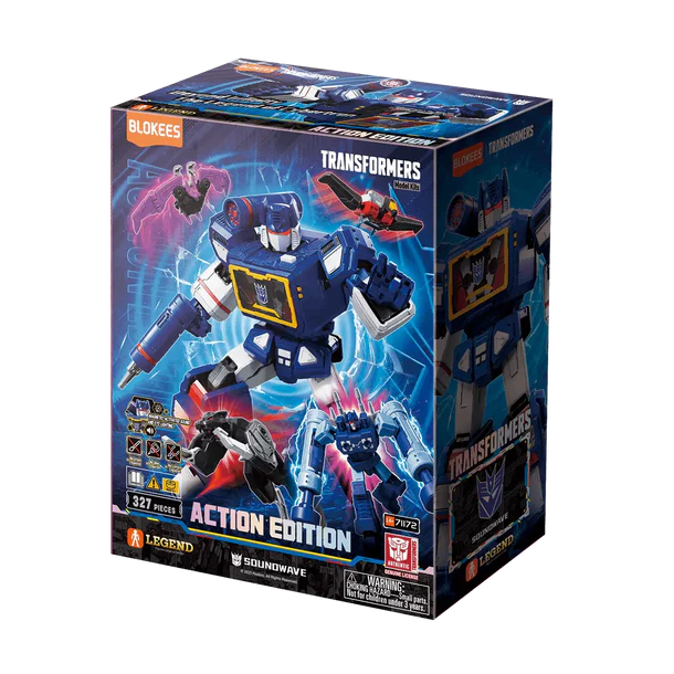 Blokees Transformers Action Edition 03 Soundwave