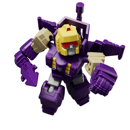 Blokees Transformers Defender Version 04 Tyrants Fury