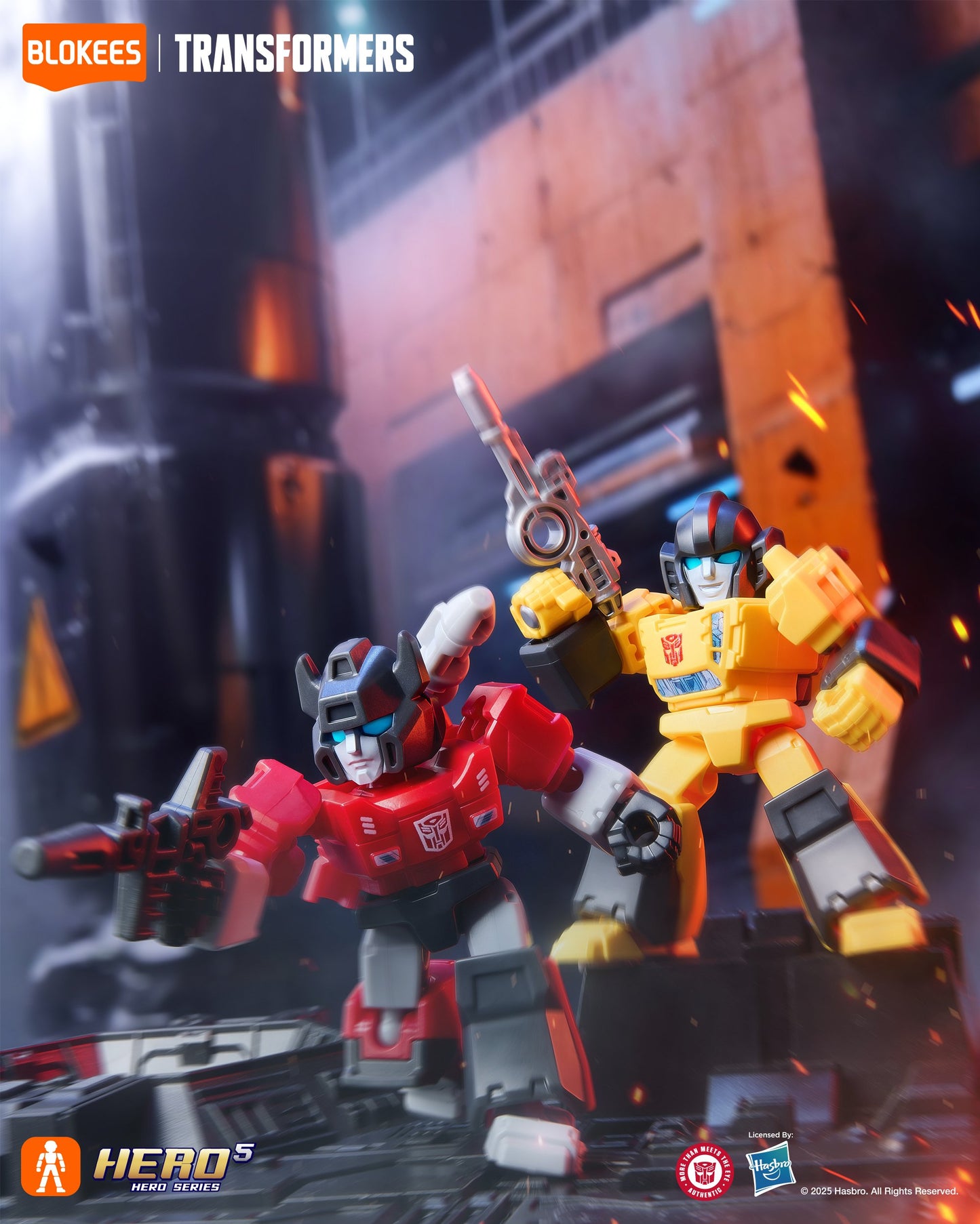 Blokees Transformers Defender Version Wave 5 Traitor to Tyranny