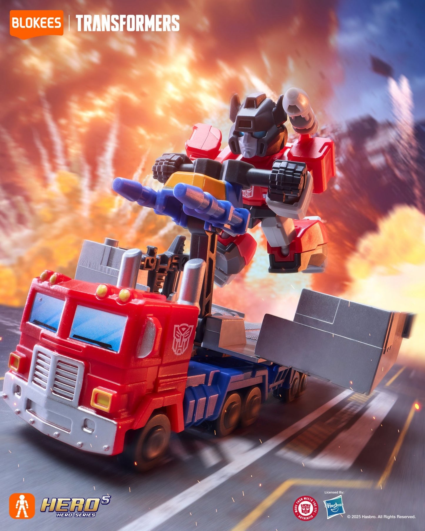 Blokees Transformers Defender Version Wave 5 Traitor to Tyranny