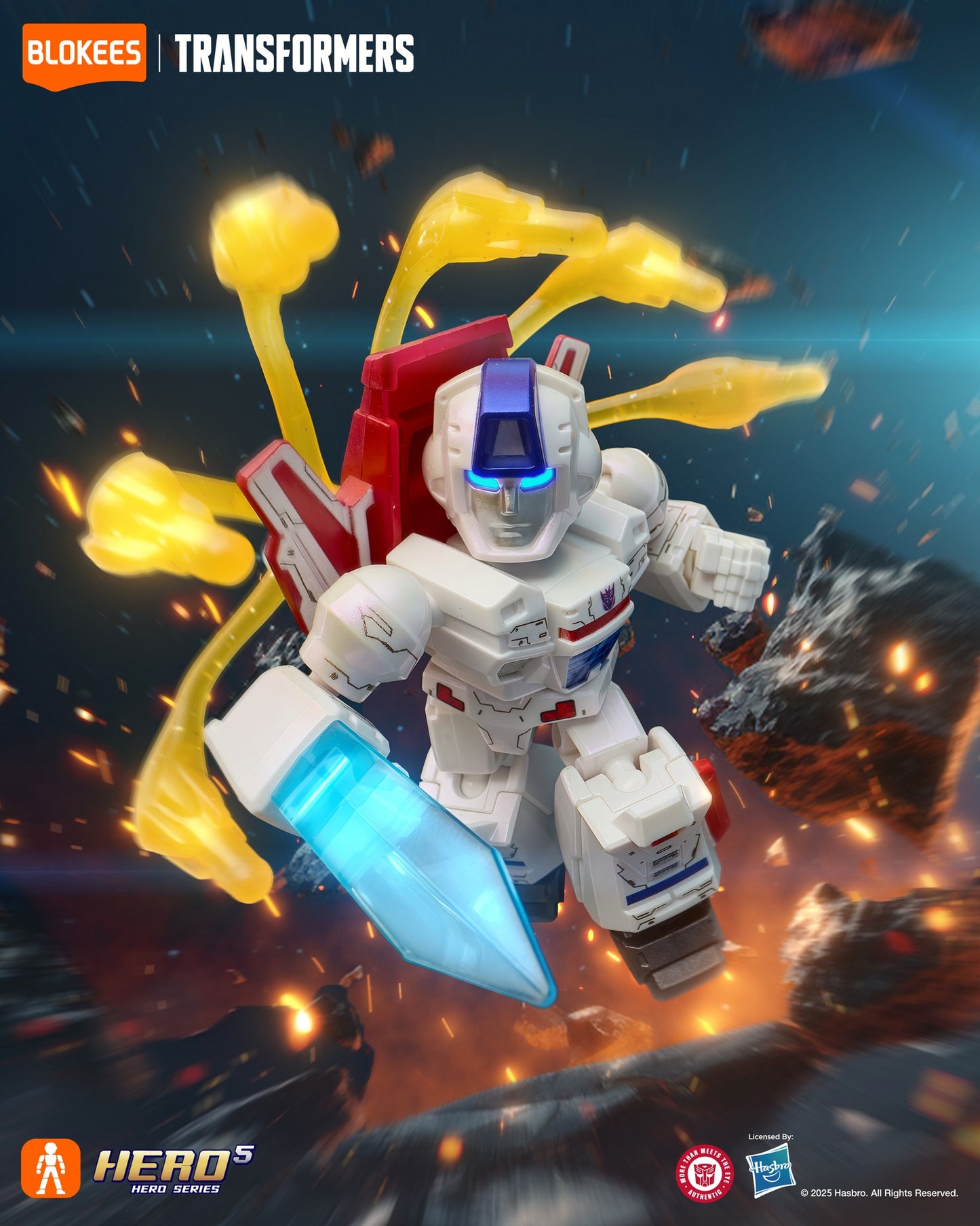 Blokees Transformers Defender Version Wave 5 Traitor to Tyranny