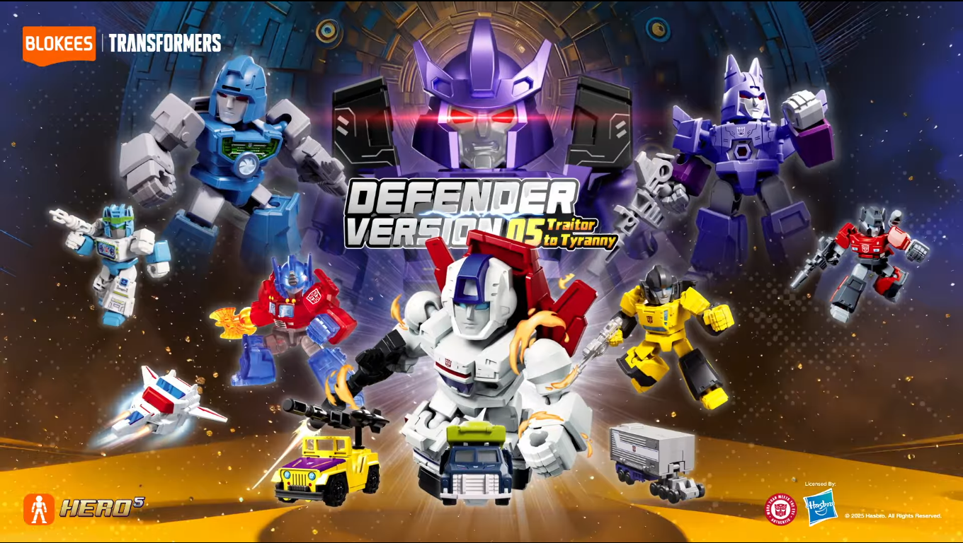 Blokees Transformers Defender Version Wave 5 Traitor to Tyranny