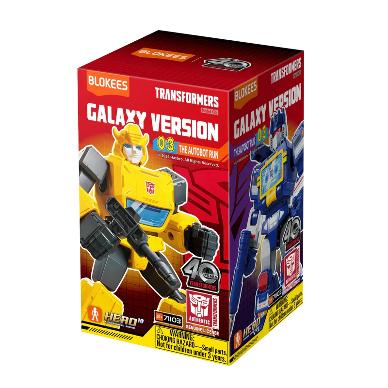 Blokees Transformers Galaxy Version 03 The Autobot Run
