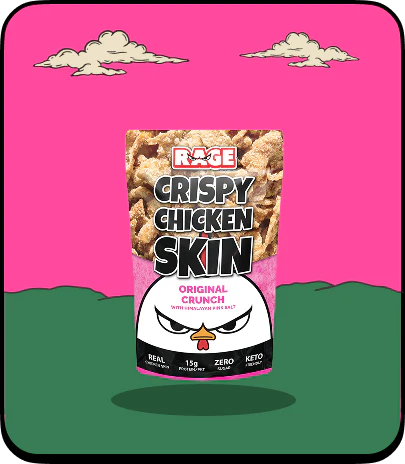 Rage Original Crunch Flavored Punch Chicken Skin (SG Local Brand)