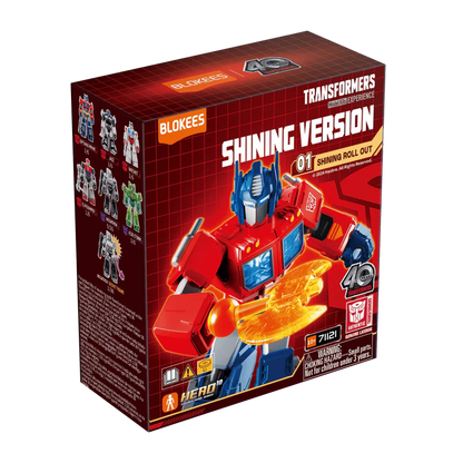 Blokees Transformers Shining Version 01 Shining Roll Out