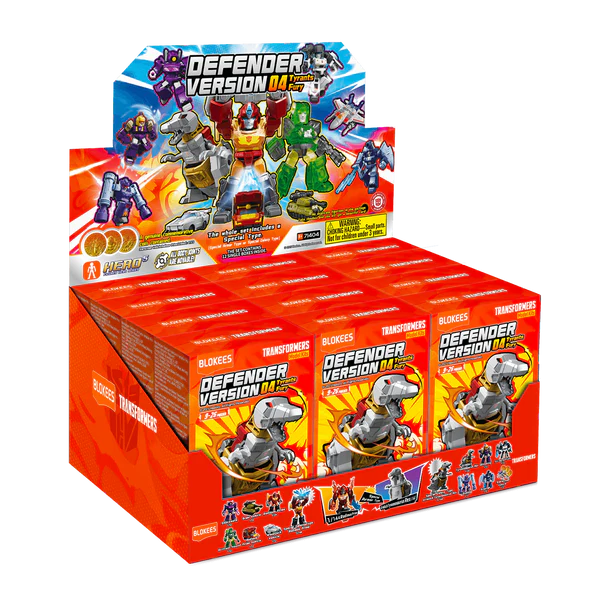 Blokees Transformers Defender Version 04 Tyrants Fury