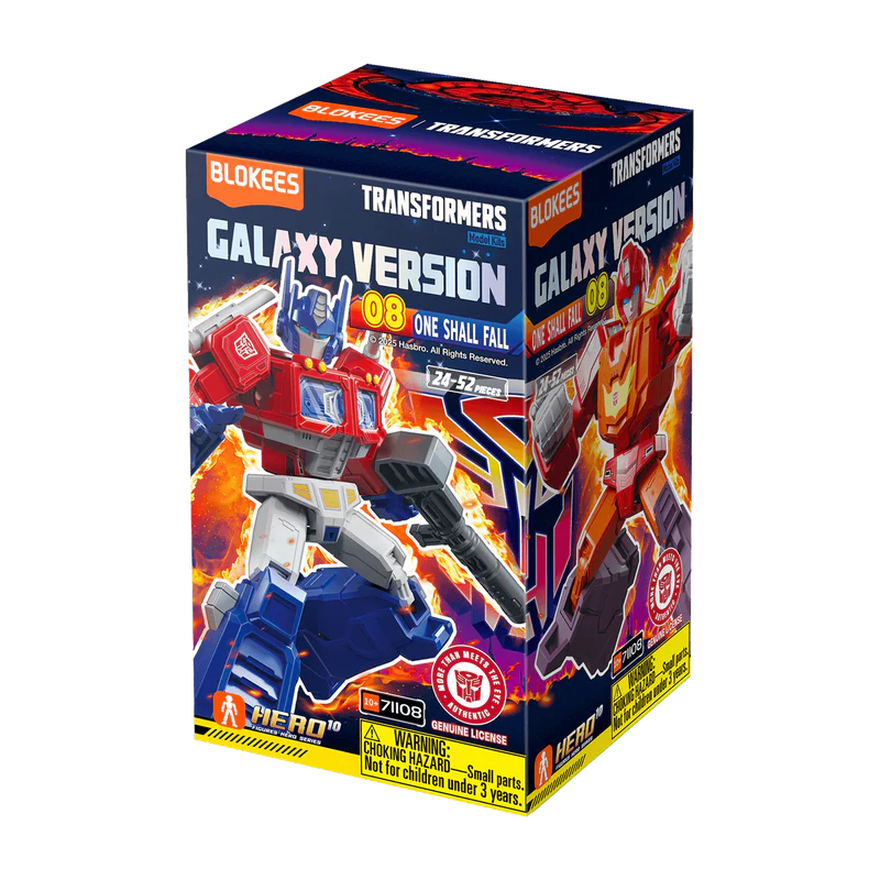 Blokees Transformers Galaxy Version 08 One Shall Fall
